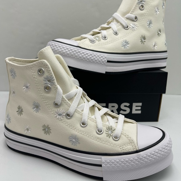 Converse WMNS Cream High-Top
CTAS EVA LIFT HI
EGRET/WHITE/PALE SURPLUS Sneakers - Picture 13 of 16